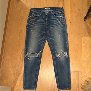 MOUSSY ankle jeans 1% stretch size 27